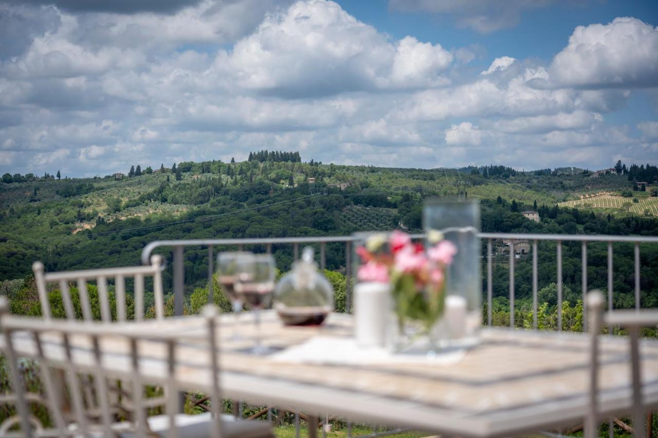 Villa Sunset Greve in Chianti Esterno foto